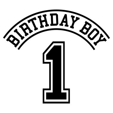 Zoom image Birthday boy 1 jahre