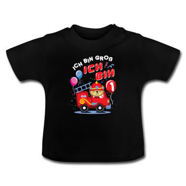 1. Geburtstag  - Kinder 1. Geburtstag Feuerwehr 1 Jahr Geschenk