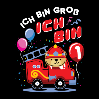 Zoom image Kinder 1. Geburtstag Feuerwehr 1 Jahr Geschenk