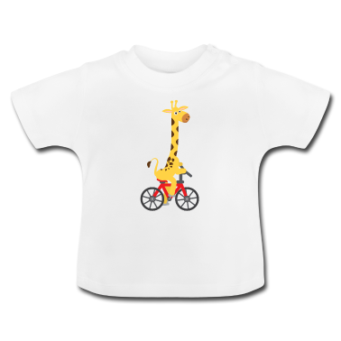1. Anniversare  - Motif des enfants : Girafe roule sur un vélo