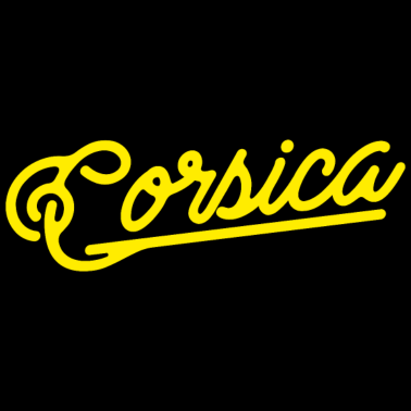 Zoom image Corsica - écriture élégante