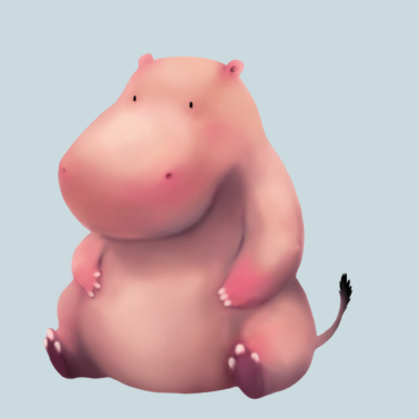 Zoom image Illustration de l'hippopotame