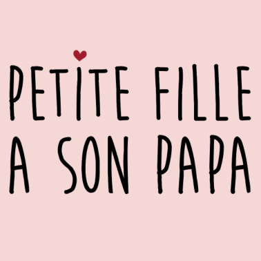 Zoom image Petite fille à son papa