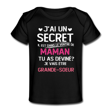 1. Anniversare  - J'ai un secret je vais être grande sœur cadeau