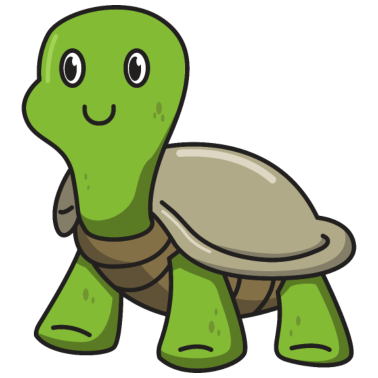 Zoom image Turtle dar zwierząt charakter kreskówka dzieci słodkie