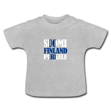 1. Compleanno  - Bandiera finlandese con Suomi Finlandia Perkele