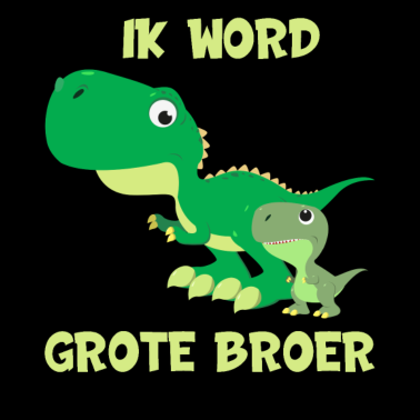 Zoom image Ik word grote broer dinosaurus binnenkort dino