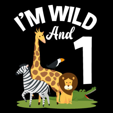 Zoom image 1e verjaardag verjaardagsshirt Jungle One