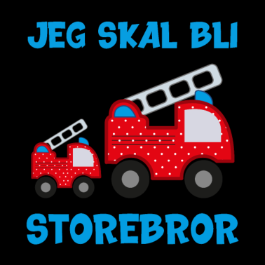 Zoom image Jeg skal bli storebror brannbil brannmann gave