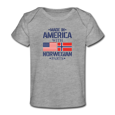 1. Bursdag  - Laget i Amerika med norsk delegave