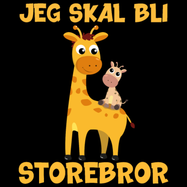 Zoom image Jeg skal bli storebror sjiraff gave fødsel bror