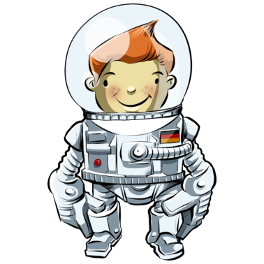 Zoom image Young astronaut