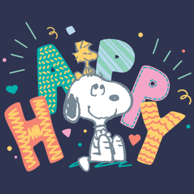 Zoom image Peanuts Snoopy Happy