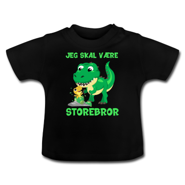 1. Fødselsdag  - Jeg skal være storebror dinosaur gave dino