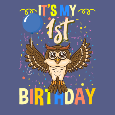 Zoom image Its My 1st Birthday Eulenvogel