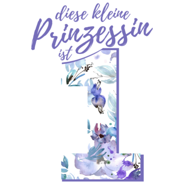 Zoom image Prinzessin 1 Jahr geburtstag erster Geburtstag 1