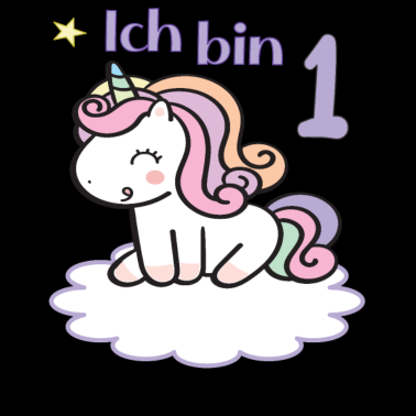 Zoom image 1. Geburtstag Einhörner