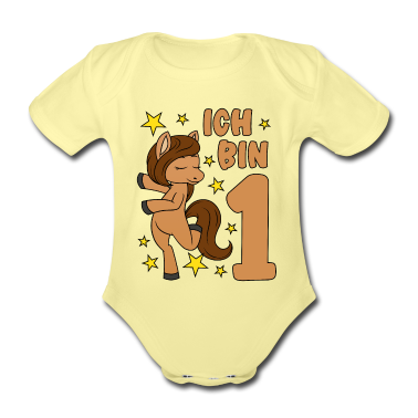 1. Geburtstag  - 1. Geburtstag Mädchen süßes Pferd Ich bin 1