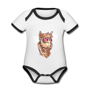 1. Anniversare  - Lama d'été avec des lunettes de soleil - cadeau de Llama