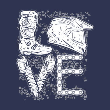 Zoom image MOTOCICLETA | REGALO DE AMOR MOTOCROSS RACE DRIVER