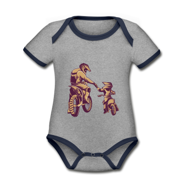 1. Urodziny  - Motocross dirt bike tata i syn motocykl