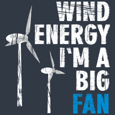 Zoom image Fani zwolenników energii zielonej energii wiatrowej