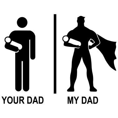 Zoom image your dad, my dad