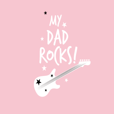 Zoom image Isäni Rocks I Guitar Isän Isänpäivä lahja