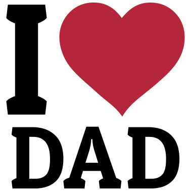 Zoom image I love Dad rakastan isä