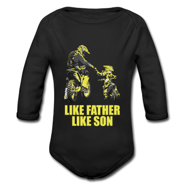 1. Birthday  - Like Father Like Son Motocross Motocross Dad Motoc