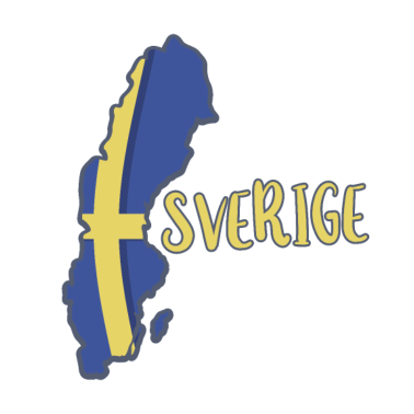 Zoom image Sverige med karta