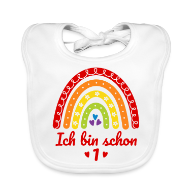 1. Geburtstag  - 1. Geburtstag Mädchen Regenbogen Ich bin schon 1