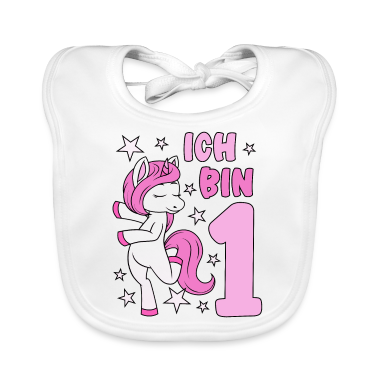 1. Geburtstag  - 1. Geburtstag Mädchen süßes rosa Einhorn Ich bin 1