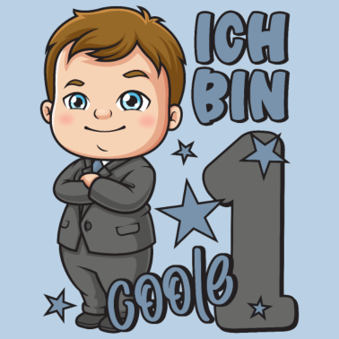 Zoom image 1. Geburtstag Junge 1 Jahr Jungs Ich bin coole 1