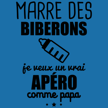 Zoom image Marre des biberons, cadeau naissance, grossesse
