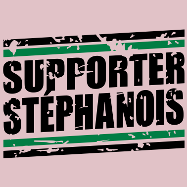 Zoom image Supporter Stéphanois vintage