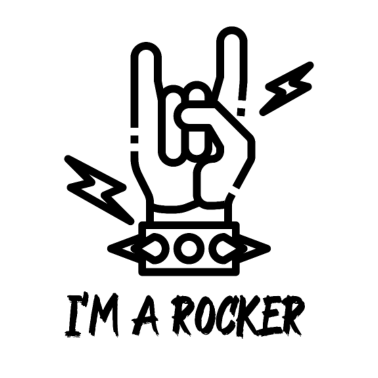 Zoom image Mano rockero Soy un rockero Rock Music