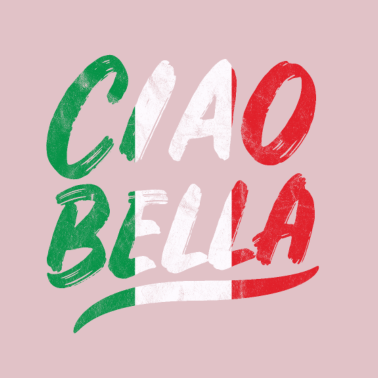 Zoom image ciao bella włoski flaga piłka nożna prezent