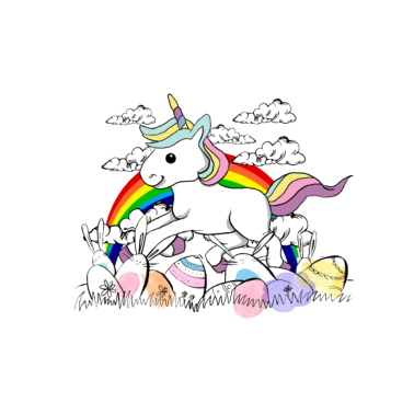 Zoom image Unicorn pääsiäismunat