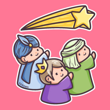 Zoom image Santi tre re del mattino terra regalo di Natale