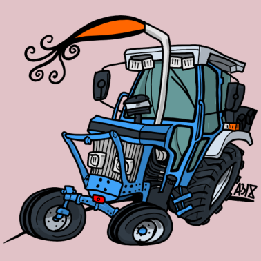 Zoom image 0764 blauwe trekker