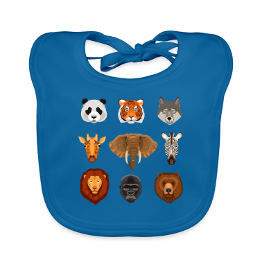 1. Birthday  - Animals Wilderness Panda Lion Wolf Giraffe Bear Gift