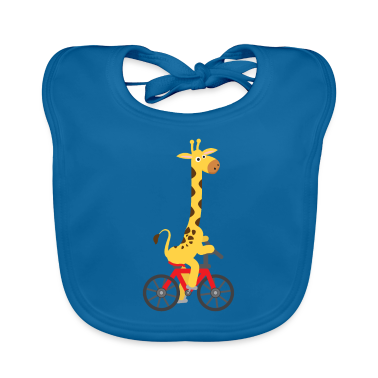 1. Födelsedag  - Barnens motiv: Giraff rider på cykel