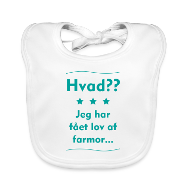 1. Fødselsdag  - Babytøj: drengetøj med farmor citat