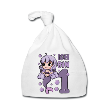1. Geburtstag  - 1. Geburtstag Mädchen süße Meerjungfrau Ich bin 1