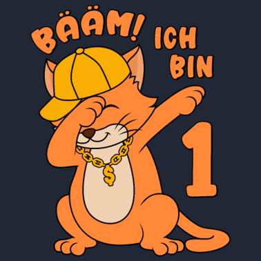 Zoom image 1. Geburtstag Junge 1 Jahr eins Bääm! Ich bin 1