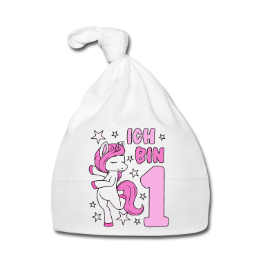 1. Geburtstag  - 1. Geburtstag Mädchen süßes rosa Einhorn Ich bin 1