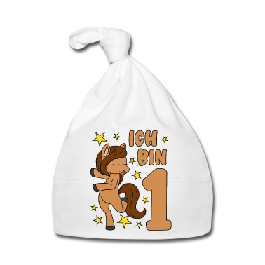 1. Geburtstag  - 1. Geburtstag Mädchen süßes Pferd Ich bin 1