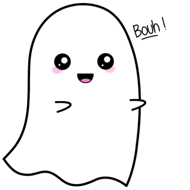 Zoom image Kawaii ghost