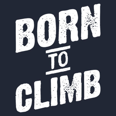 Zoom image Born to climb cadeau